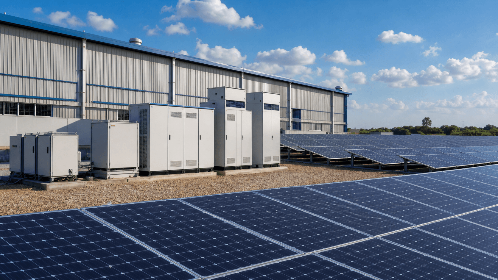 Centrale Solaire Industrielle